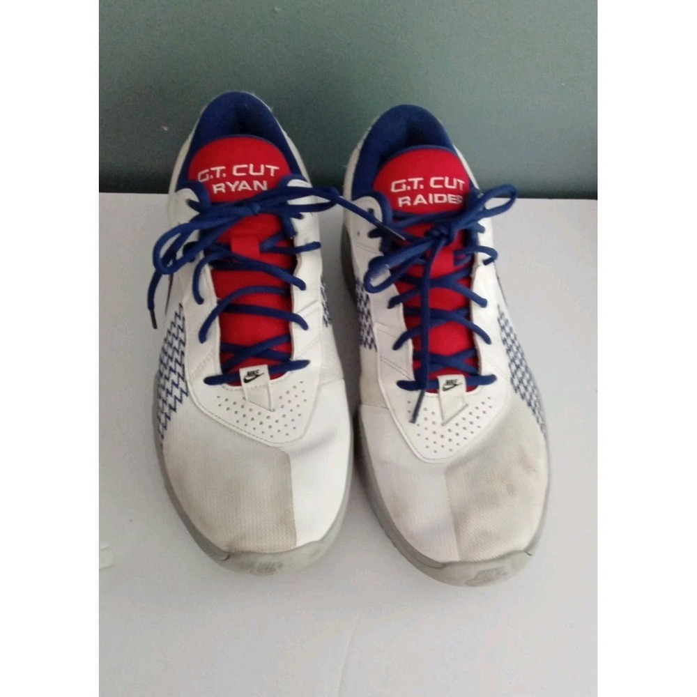 Nike G.T. Cut Ryan Basketball Shoes Sneakers Athletic White Blue Red